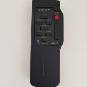 Original Sony VTR RMT-708 Video 8 CCD TRV Series Handycam Remote Control Tested